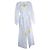 Autre Marque Vestido maxi de lino blanco Sage & Ivy Amarillo