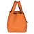 Hermès Arancione H Clemence Picotin Lock 18 PHW - vista 2