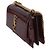 Borsa Sunset Small Monogram in vernice rosso vino Saint Laurent - vista 3