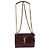 Borsa Sunset Small Monogram in vernice rosso vino Saint Laurent - vista 5