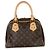 Borsa Manhattan PM in tela Monogram Louis Vuitton Marrone - vista 2