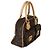 Borsa Manhattan PM in tela Monogram Louis Vuitton Marrone - vista 4