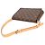 Borsa a Spalla Musette Tango Corto Monogramma Louis Vuitton Marrone - vista 11
