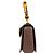 Borsa a Spalla Gucci Bamboo Marrone - vista 5