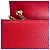 Borsa a spalla in pelle rossa Gucci Rosso - vista 20