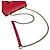 Borsa a spalla in pelle rossa Gucci Rosso - vista 9