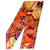 Bufanda de seda Twilly de Hermès Naranja - vista 5