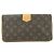 Clutch Slim Monogram Louis Vuitton (Sofia Coppola) M42427 Marrone Monogramma - vista 2