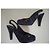 Décolleté Slingback Chanel in Glitter e Tweed Blu Navy 40 Multicolore - vista 4