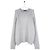 Gucci von Tom Ford 2000er Kabelstrick-Wellenpullover Grau