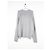 Gucci von Tom Ford 2000er Kabelstrick-Wellenpullover Grau - Ansicht 2