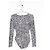 Body suit con stampa a zebra Dior di Galliano degli anni 2000 Bianco - vista 2