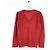 Prada Flauschiger V-Ausschnitt-Pullover von Gucci von Frida Giannini AW14 Rot - Ansicht 2