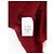 Prada Flauschiger V-Ausschnitt-Pullover von Gucci von Frida Giannini AW14 Rot - Ansicht 7