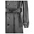 Saint Laurent AW20 Double-Breasted Shearling Leather Trench Coat - view 6