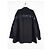 Giacca in denim Big Fit con frange e borchie SS23 di Raf Simons Nero - vista 2