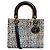 Bolso Lady Dior en tweed multicolor