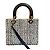 Bolso Lady Dior en tweed multicolor - vista 4