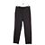 Andrew GN Schwarze gerade Hose