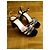 SANDALIA DE CUERO CHANEL CON LOGO CC. Negro - vista 6