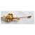 Van Cleef & Arpels Arcane brooch gold plated Golden Gold hardware  - view 3
