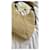 Authentic Vintage Yves Saint Laurent Mombasa Raffia by Tom Ford Horn Hobo Shoulder Bag | Beige | Woven Raffia | Rive Gauche Straw Hobo  - view 6