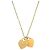 Tiffany & Co Collana Doppio Cuore Tiffany and Co D'oro