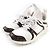 Sneakers in pelle Monogram Louis Vuitton Marrone Bianco