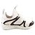 Sneakers in pelle Monogram Louis Vuitton Marrone Bianco - vista 5