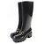 Botas largas de goma Horsebit Gucci Negro
