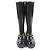 Botas largas de goma Horsebit Gucci Negro - vista 4