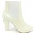 Timeless Botas de piel de becerro charol Chanel Blanco