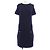 Vestido 100% Cashmere Chanel P36501K02274 Azul Azul marinho