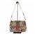 Autre Marque Bolsa de tecido estampada MAISON KITSUNÉ Bege