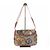 Autre Marque Bolsa de tecido estampada MAISON KITSUNÉ Bege - vista 2