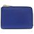Billetera de piel de ternera suave Valextra Azul