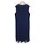 Autre Marque Akris Kleid Blau Marineblau - Ansicht 2