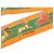 Hermès Sciarpa Hermes Carre 90 Pani La Shar Pawnee Chief Multicolore Arancione - vista 2