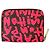 Monedero Monogram Graffiti Louis Vuitton Castaño Rosa Fucsia Monograma - vista 2