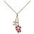 Timeless Collana con motivo floreale Camelia Coco di Chanel Rosa Rosso D'oro