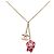 Timeless Collana con motivo floreale Camelia Coco di Chanel Rosa Rosso D'oro - vista 2