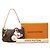 Pochette Accessori Monogramma Panda Louis Vuitton Marrone - vista 8