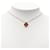 Van Cleef & Arpels Vintage Alhambra 1P Diamond Pendant Necklace  - view 6