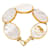Bracciale Coco Mark di Chanel Bianco D'oro  - vista 3