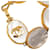 Bracciale Coco Mark di Chanel Bianco D'oro  - vista 4