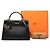 Borsa Kelly Hermès in pelle Ardennes nera Nero - vista 7