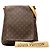 Borsa a Spalla Crossbody Musette Monogram Louis Vuitton Marrone Monogramma - vista 8
