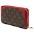Cartera Zippy Long Retiro Monogram Louis Vuitton Castaño Fucsia Monograma - vista 2