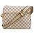 Borsa a Spalla Naviglio Damier Azur Louis Vuitton Bianco