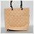 Chanel Cambon Lammleder Tote Bag Schwarz Beige - Ansicht 15